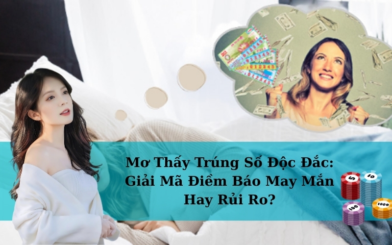 Mơ Thấy Trúng Số Độc Đắc: Giải Mã Điềm Báo May Mắn Hay Rủi Ro?