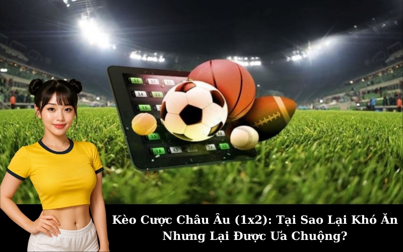Kèo Cược Châu Âu (1x2): Tại Sao Lại Khó Ăn Nhưng Lại Được Ưa Chuộng?