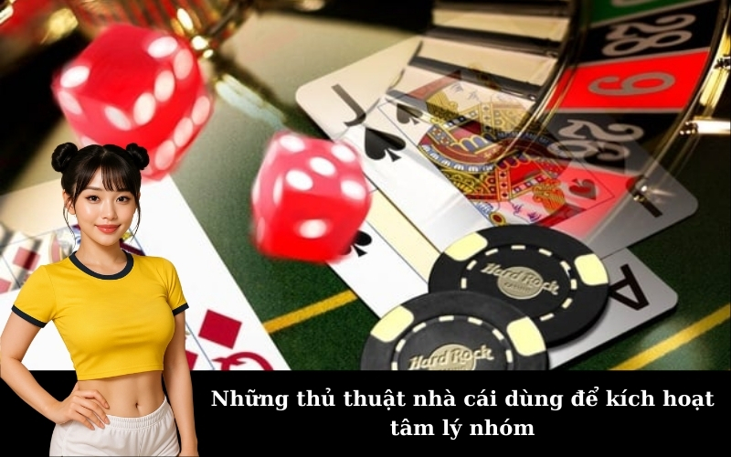 Những thủ thuật nhà cái dùng để kích hoạt tâm lý nhóm
