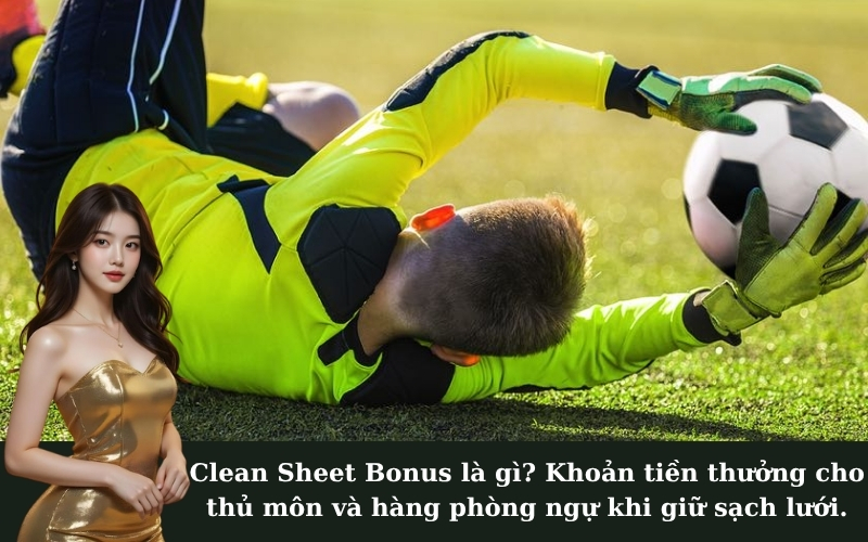Clean Sheet Bonus là gì? Khoản tiền thưởng cho thủ môn và hàng phòng ngự khi giữ sạch lưới.