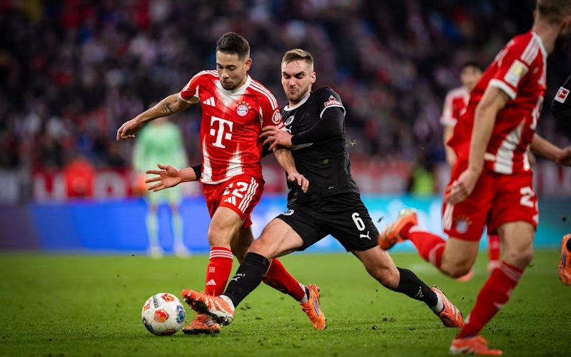 Bayern - St. Pauli (3-1): Hùm Xám Dễ Dàng Giành Trọn 3 Điểm.