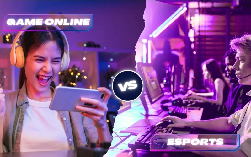 Sự khác biệt giữa thi đấu chuyên nghiệp và chơi giải trí